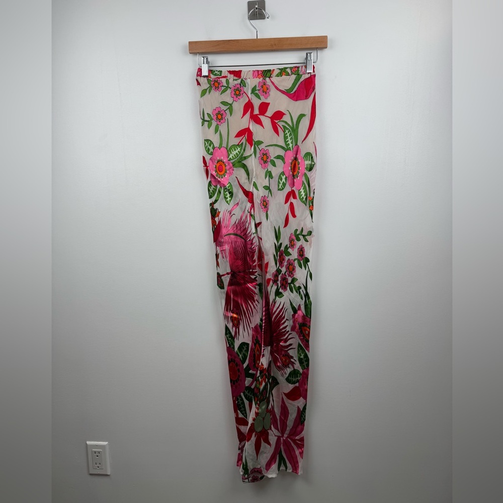 Cult Gaia Women Stacie Floral Pant Size XS - Picture 4 of 7